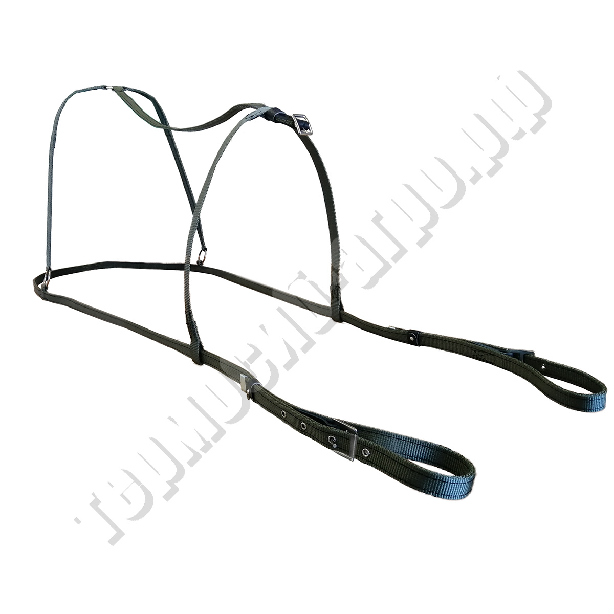 Шлея капроновая двойная  №2  25 мм